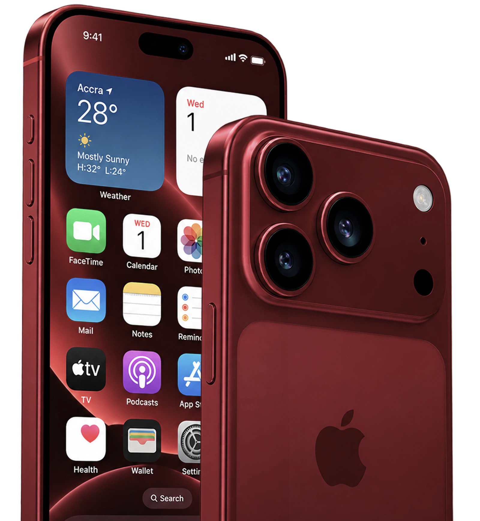 iPhone 18 Pro in Burgundy